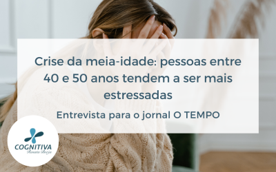 Crise da meia idade: pessoas entre 40 e 50 anos tendem a ser mais estressadas